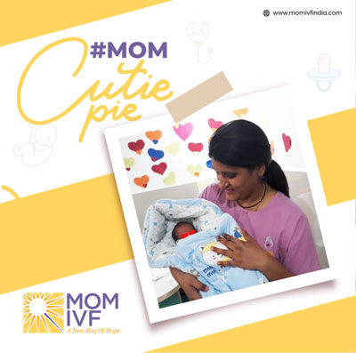 new born baby of Momivf